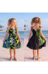 Hand Painted Rayon Kids Dress Hand Painted Rayon Kids Dress